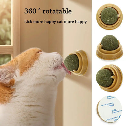 Bolas de Catnip Naturales Stick-On – Snack para Gatos Saludables - vennuspets